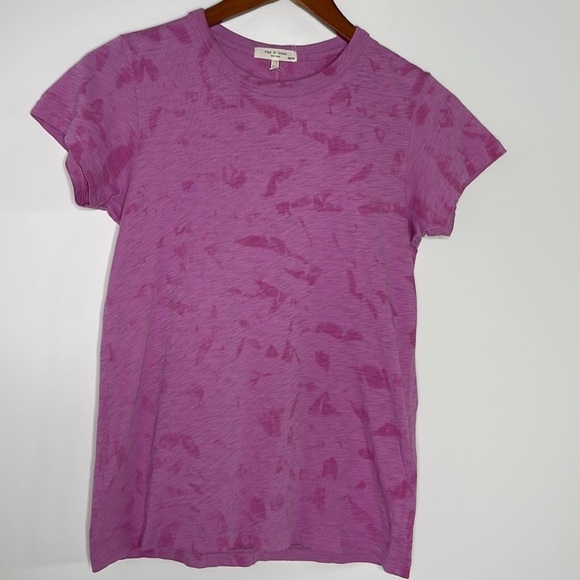 Rag n Bone Pink Tie Dye Tee Size XS - Picture 5 of 9